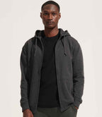 SOL'S Unisex Carter Full Zip Hoodie | Charcoal Marl