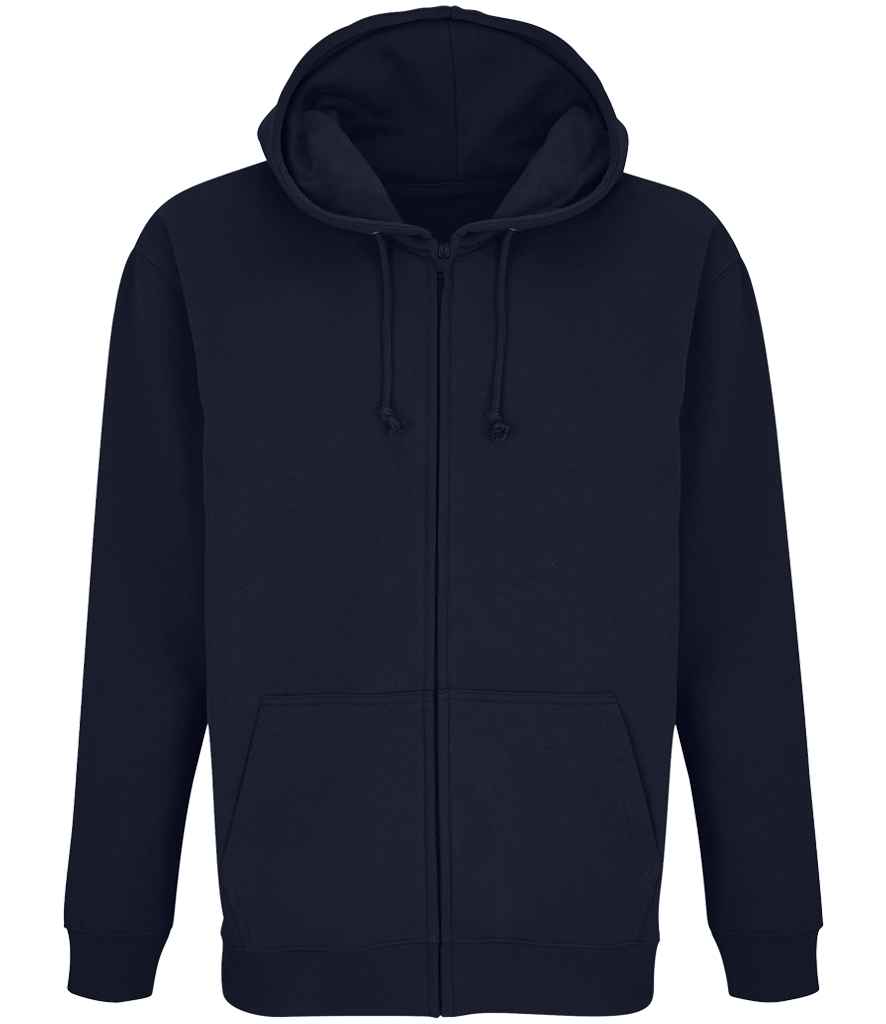 SOL'S Unisex Carter Full Zip Hoodie | French Navy