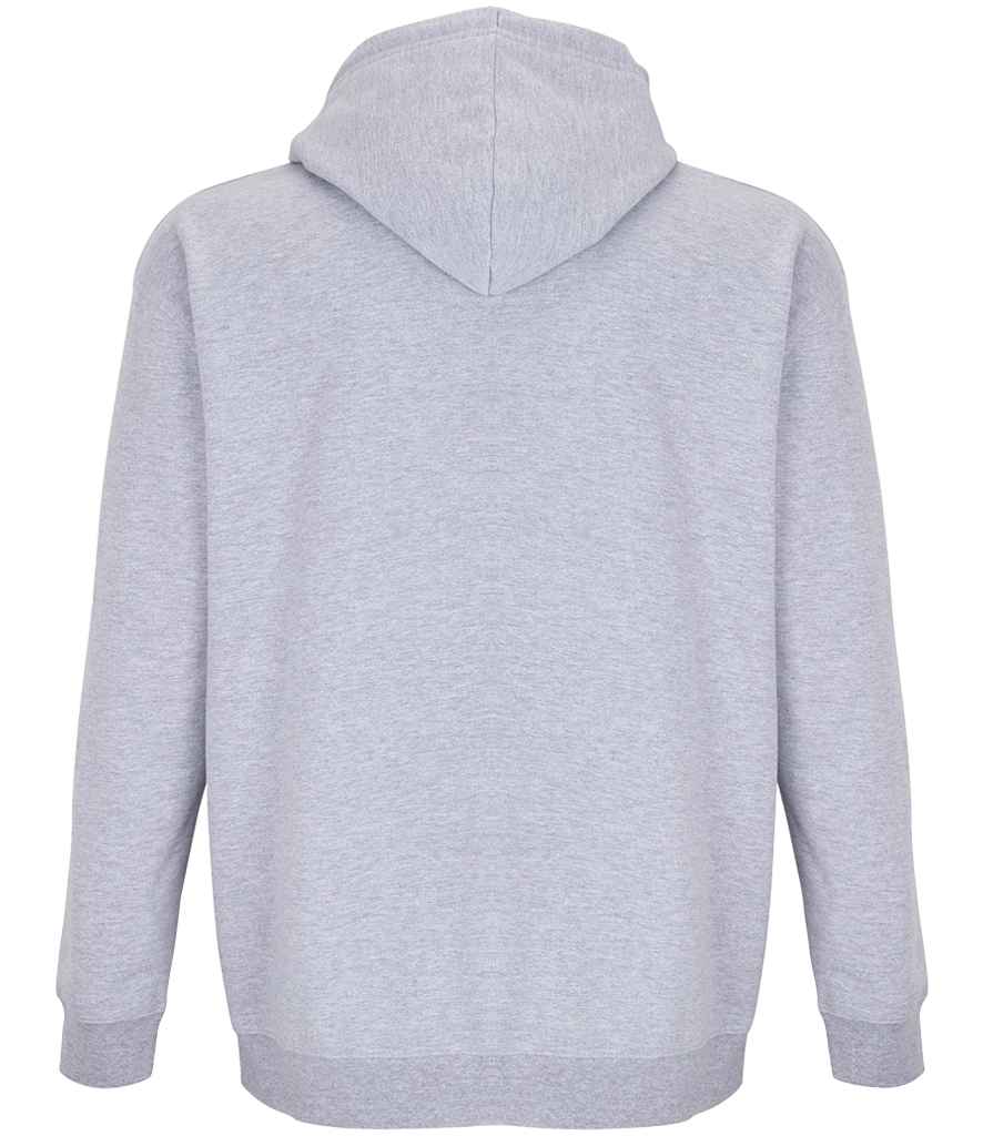 SOL'S Unisex Carter Full Zip Hoodie | Grey Marl