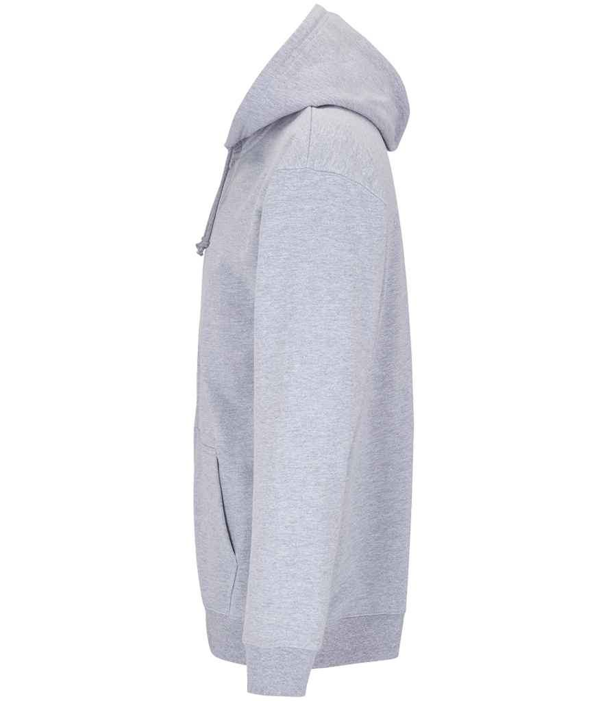 SOL'S Unisex Carter Full Zip Hoodie | Grey Marl