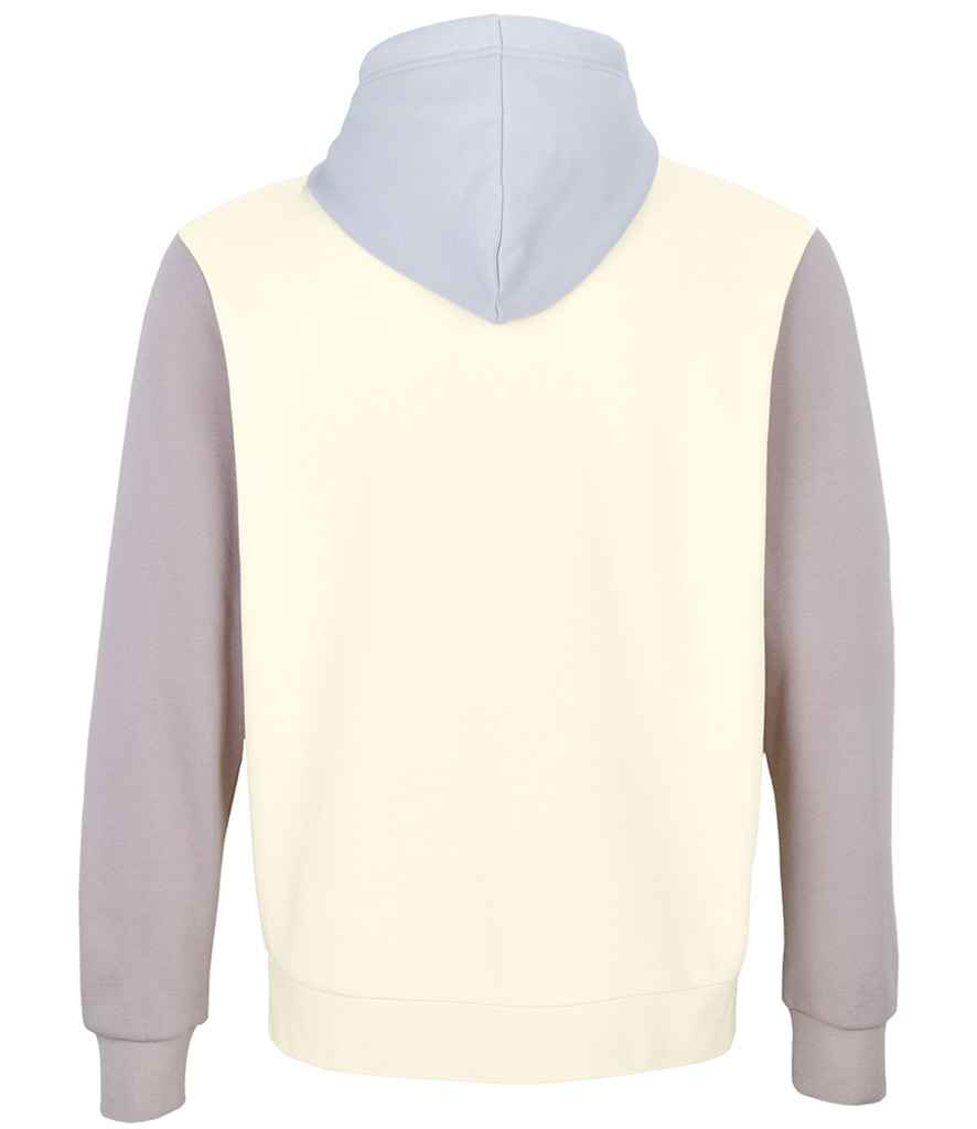 SOL'S Unisex Collins Organic Contrast Hoodie | Natural