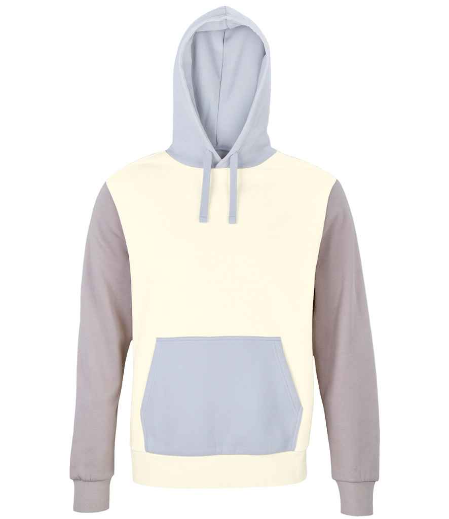 SOL'S Unisex Collins Organic Contrast Hoodie | Natural