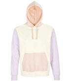 SOL'S Unisex Collins Organic Contrast Hoodie | Off White