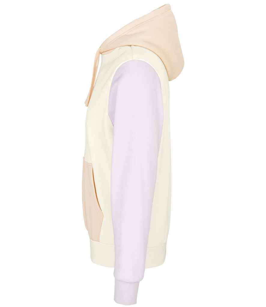 SOL'S Unisex Collins Organic Contrast Hoodie | Off White