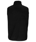SOL'S Unisex Factor Recycled Micro Fleece Bodywarmer | Black