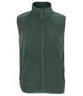 SOL'S Unisex Factor Recycled Micro Fleece Bodywarmer | Forest Green