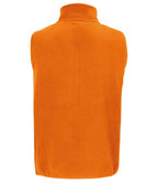 SOL'S Unisex Factor Recycled Micro Fleece Bodywarmer | Orange