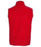 SOL'S Unisex Factor Recycled Micro Fleece Bodywarmer | Red