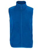 SOL'S Unisex Factor Recycled Micro Fleece Bodywarmer | Royal Blue