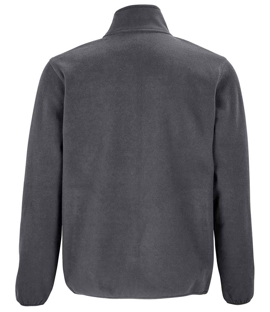 SOL'S Factor Recycled Micro Fleece Jacket | Charcoal