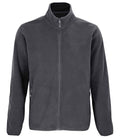 SOL'S Factor Recycled Micro Fleece Jacket | Charcoal