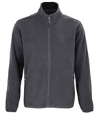 SOL'S Factor Recycled Micro Fleece Jacket | Charcoal