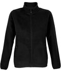 SOL'S Ladies Factor Recycled Micro Fleece Jacket | Black