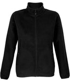 SOL'S Ladies Factor Recycled Micro Fleece Jacket | Black