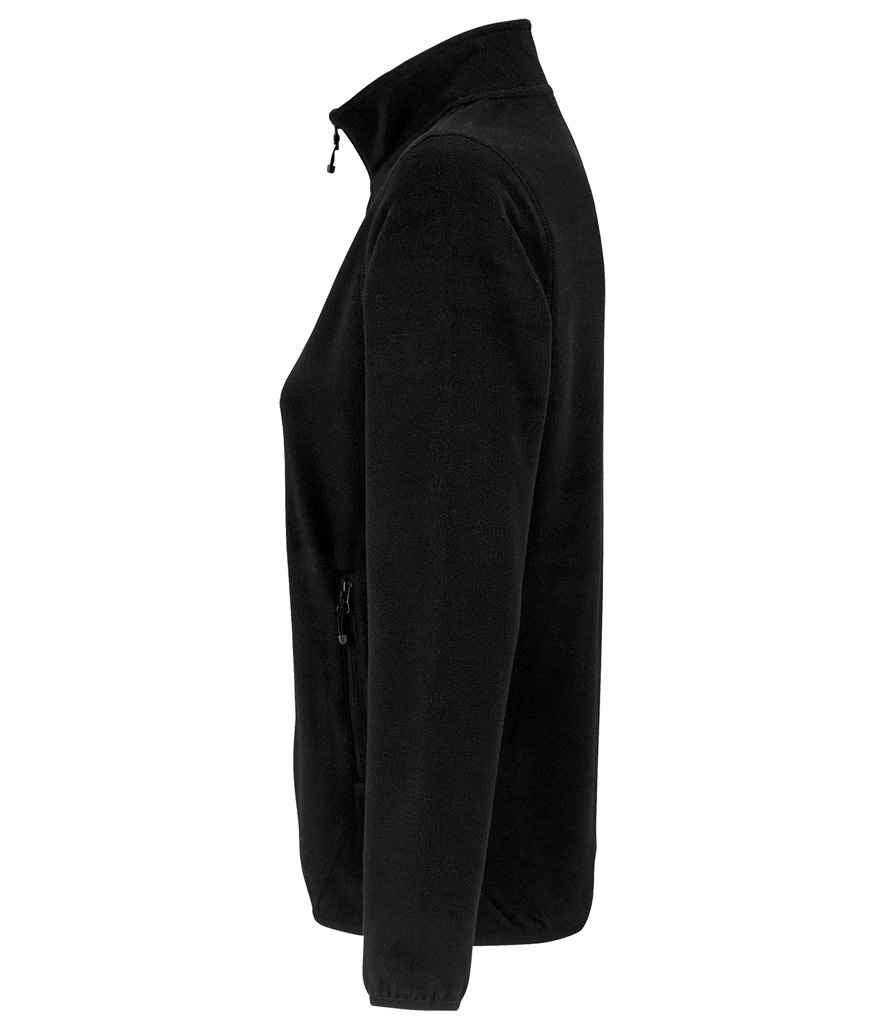 SOL'S Ladies Factor Recycled Micro Fleece Jacket | Black