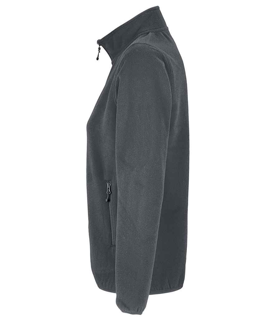 SOL'S Ladies Factor Recycled Micro Fleece Jacket | Charcoal