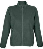 SOL'S Ladies Factor Recycled Micro Fleece Jacket | Forest Green