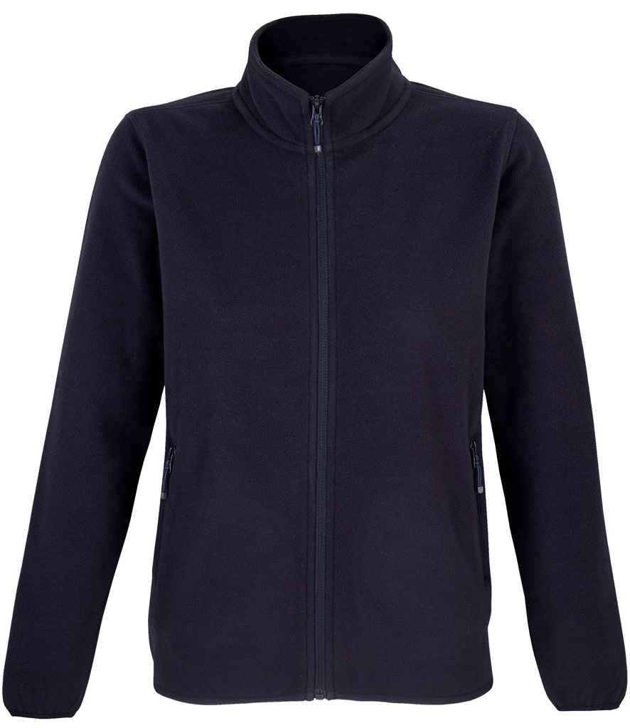 SOL'S Ladies Factor Recycled Micro Fleece Jacket | Navy