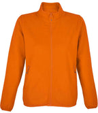 SOL'S Ladies Factor Recycled Micro Fleece Jacket | Orange