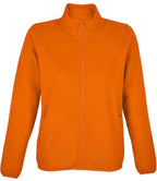 SOL'S Ladies Factor Recycled Micro Fleece Jacket | Orange