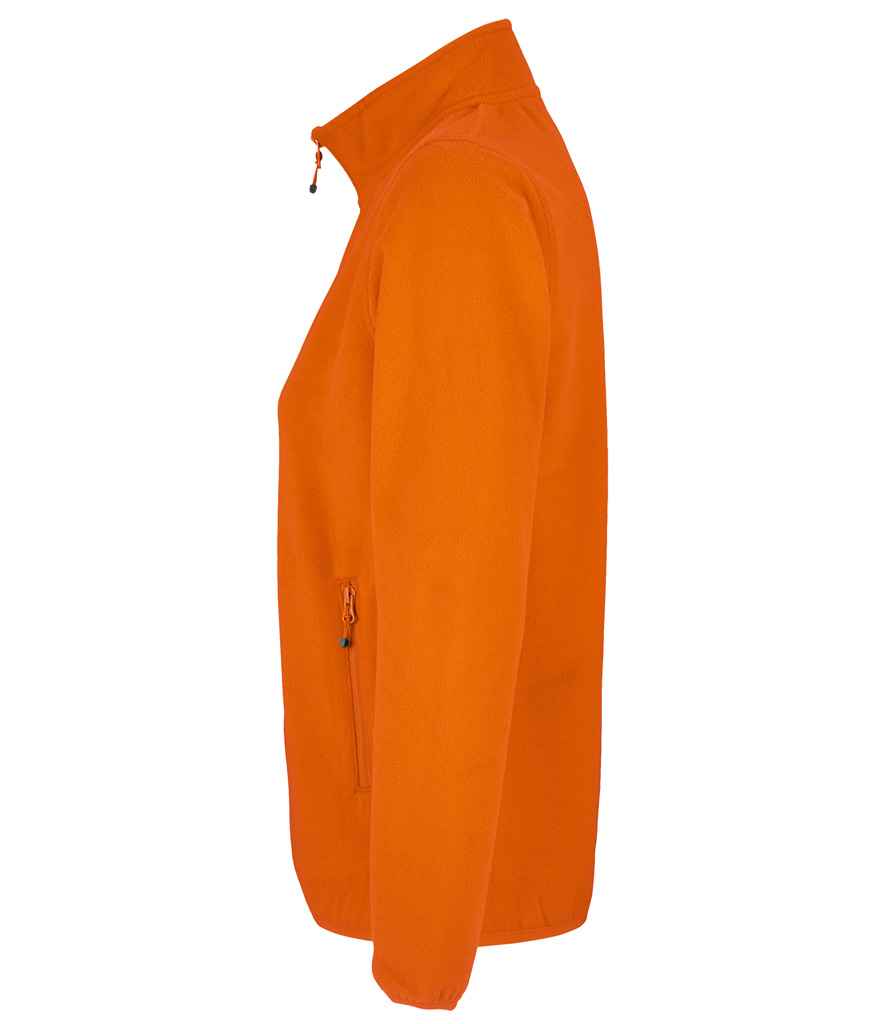 SOL'S Ladies Factor Recycled Micro Fleece Jacket | Orange