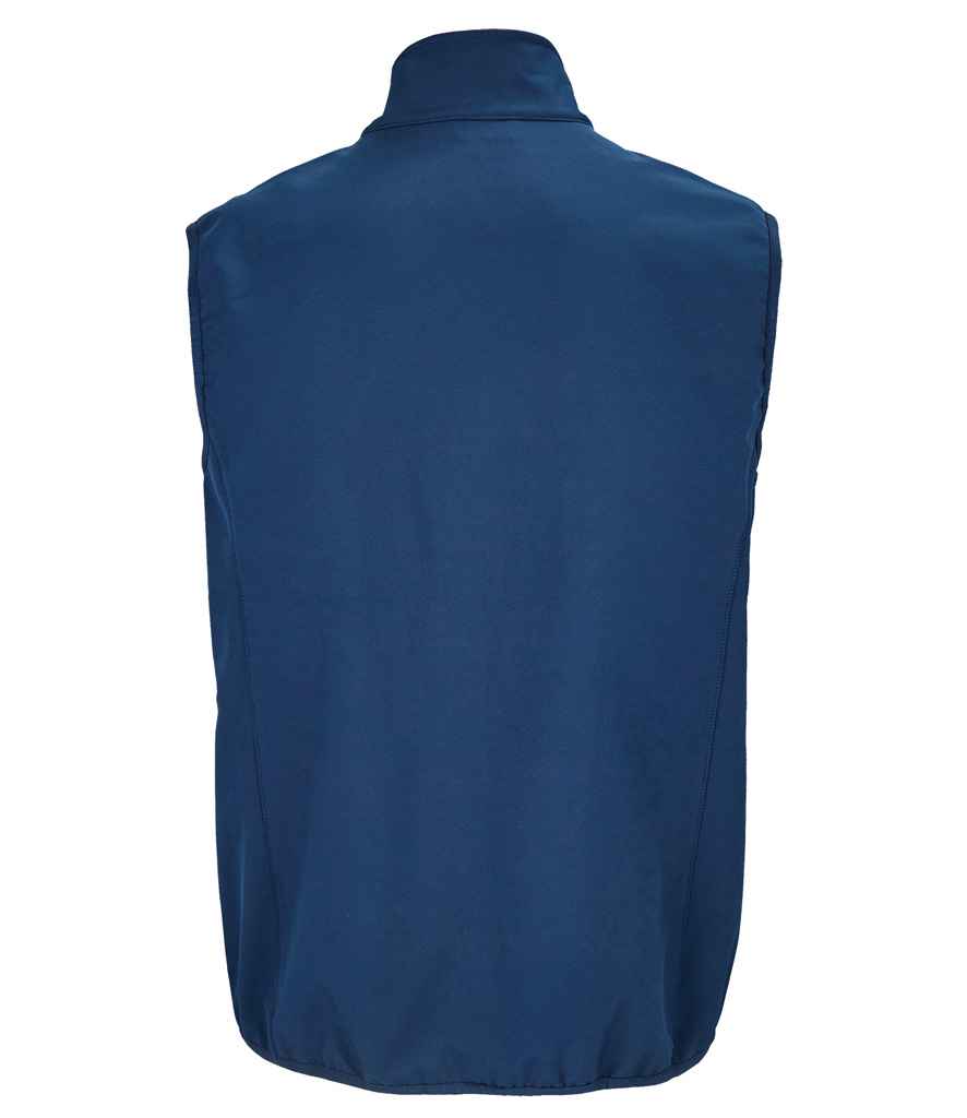 SOL'S Falcon Recycled Soft Shell Bodywarmer | Abyss Blue