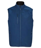 SOL'S Falcon Recycled Soft Shell Bodywarmer | Abyss Blue