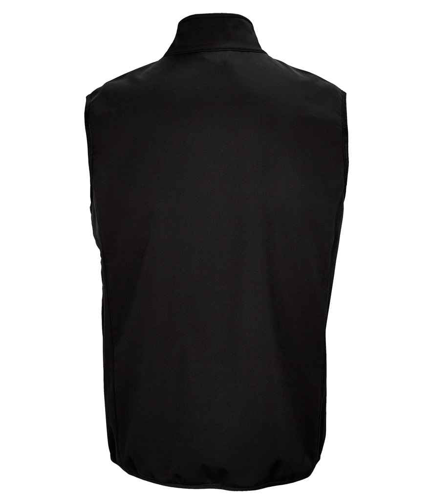 SOL'S Falcon Recycled Soft Shell Bodywarmer | Black