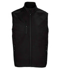 SOL'S Falcon Recycled Soft Shell Bodywarmer | Black