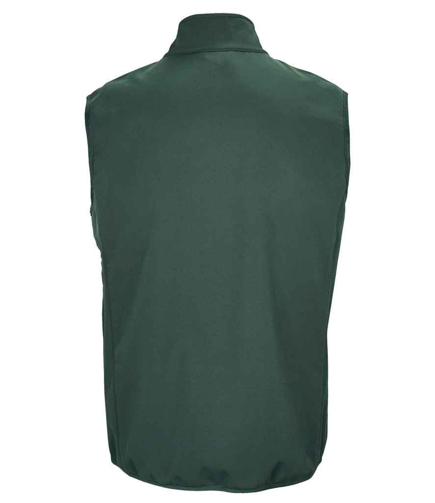 SOL'S Falcon Recycled Soft Shell Bodywarmer | Forest Green