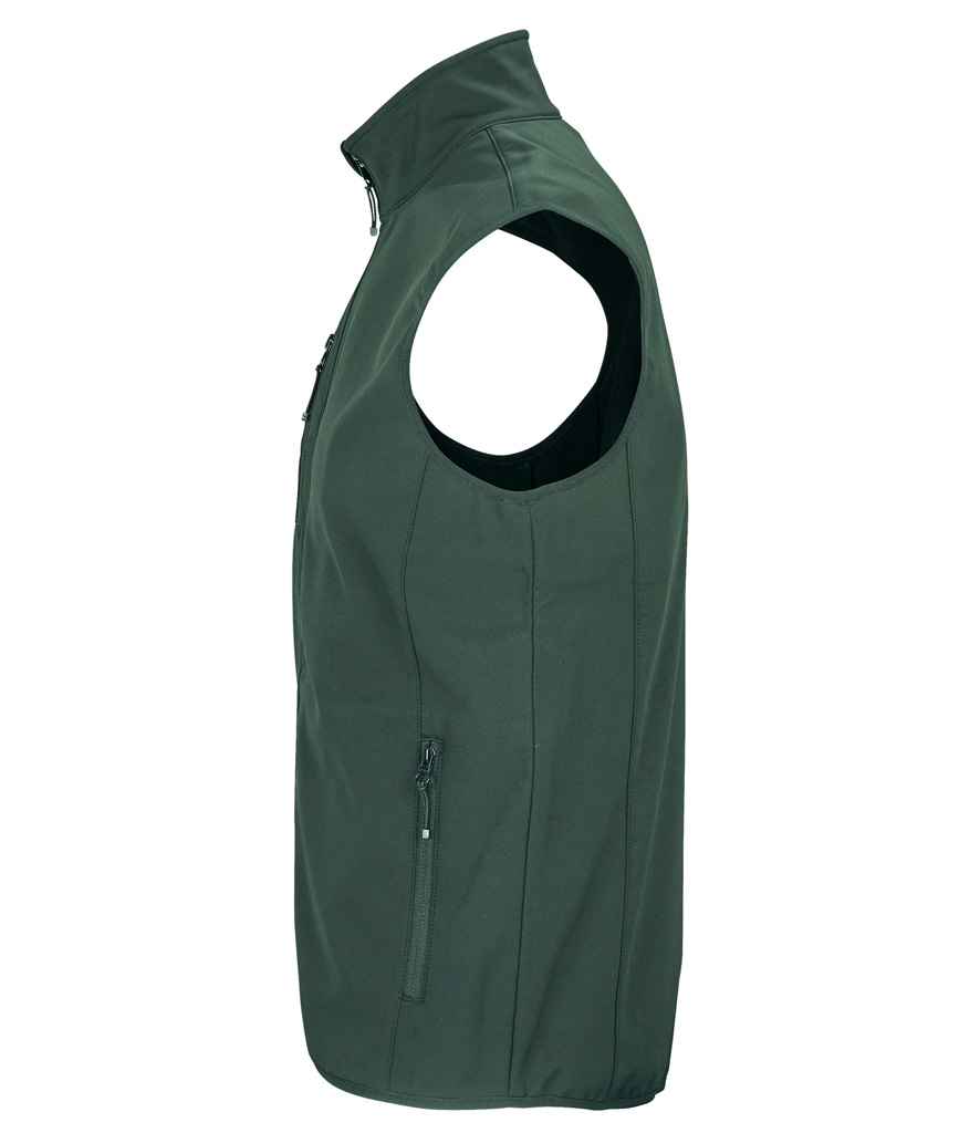 SOL'S Falcon Recycled Soft Shell Bodywarmer | Forest Green
