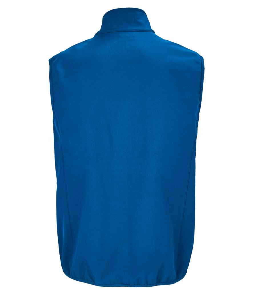 SOL'S Falcon Recycled Soft Shell Bodywarmer | Royal Blue