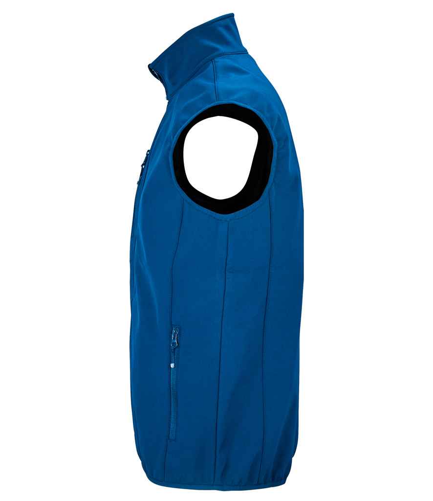 SOL'S Falcon Recycled Soft Shell Bodywarmer | Royal Blue