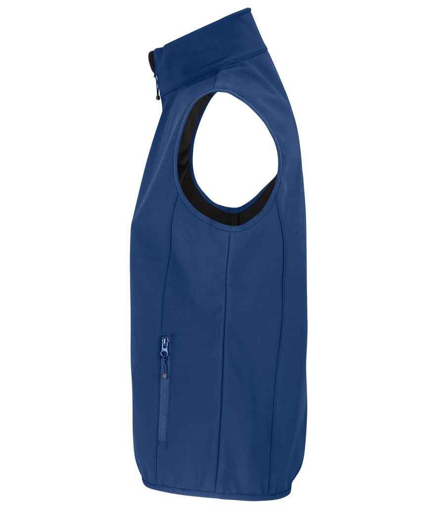 SOL'S Ladies Falcon Recycled Soft Shell Bodywarmer | Abyss Blue