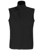 SOL'S Ladies Falcon Recycled Soft Shell Bodywarmer | Black