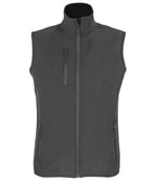 SOL'S Ladies Falcon Recycled Soft Shell Bodywarmer | Charcoal