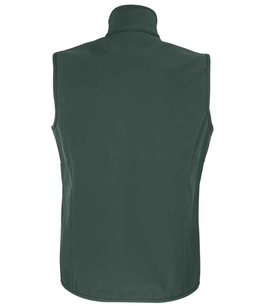 SOL'S Ladies Falcon Recycled Soft Shell Bodywarmer | Forest Green