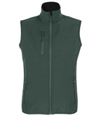 SOL'S Ladies Falcon Recycled Soft Shell Bodywarmer | Forest Green