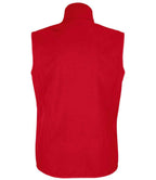 SOL'S Ladies Falcon Recycled Soft Shell Bodywarmer | Pepper Red