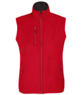 SOL'S Ladies Falcon Recycled Soft Shell Bodywarmer | Pepper Red