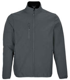 SOL'S Falcon Recycled Soft Shell Jacket | Charcoal