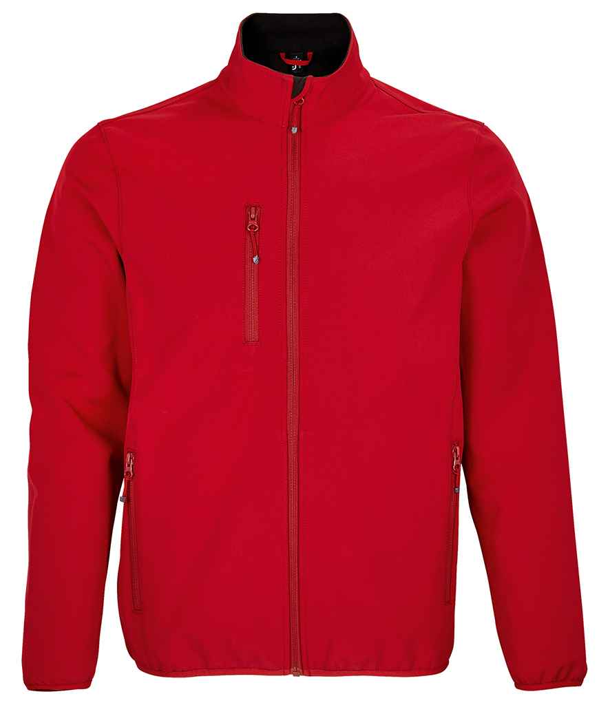 SOL'S Falcon Recycled Soft Shell Jacket | Pepper Red