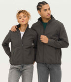 SOL'S Ladies Falcon Recycled Soft Shell Jacket | Charcoal