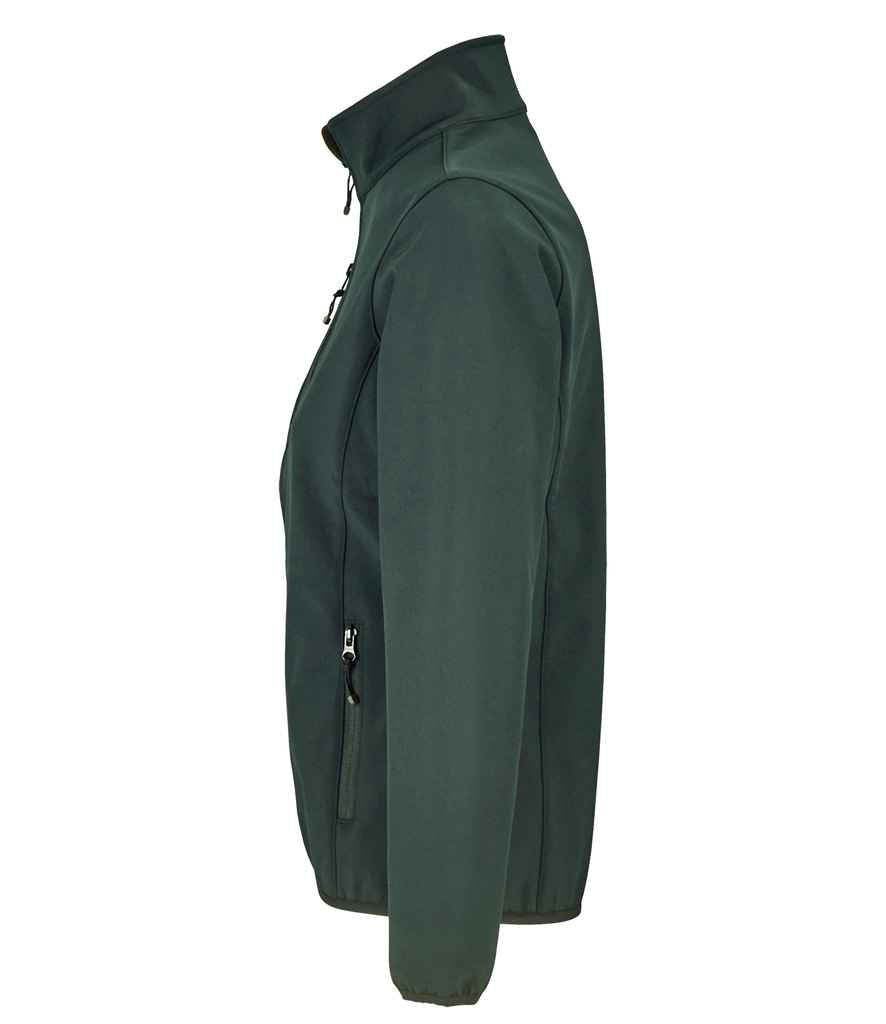 SOL'S Ladies Falcon Recycled Soft Shell Jacket | Forest Green