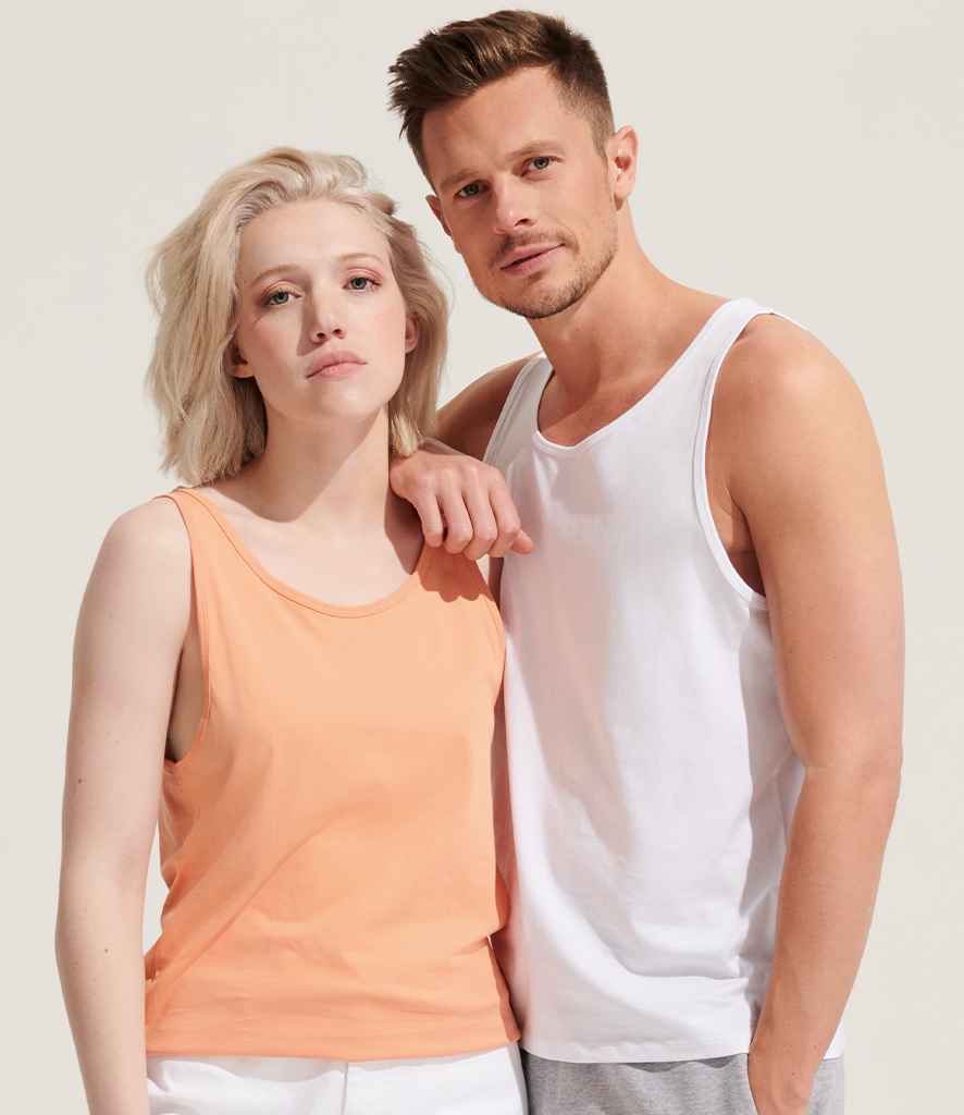 SOL'S Unisex Crusader Tank Top | Peach