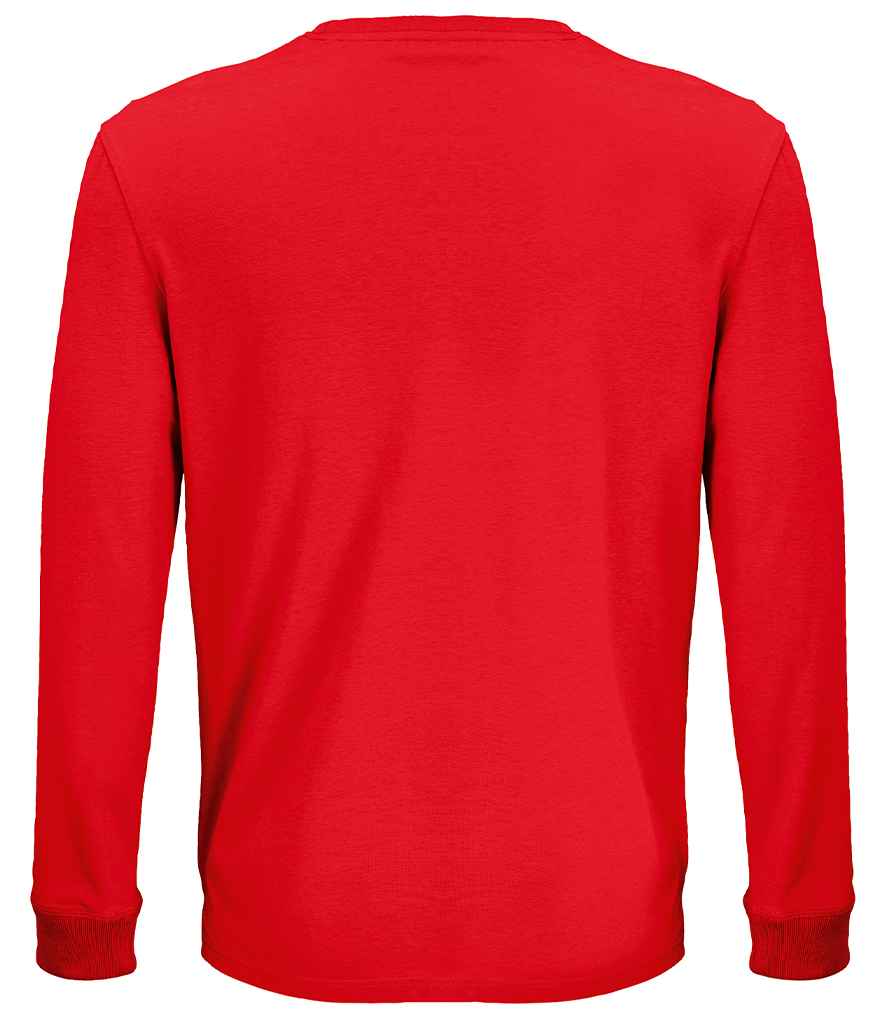 SOL'S Unisex Pioneer Long Sleeve T-Shirt | Bright Red