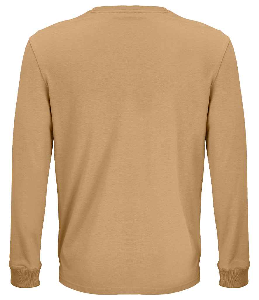 SOL'S Unisex Pioneer Long Sleeve T-Shirt | Dark Beige