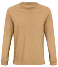 SOL'S Unisex Pioneer Long Sleeve T-Shirt | Dark Beige