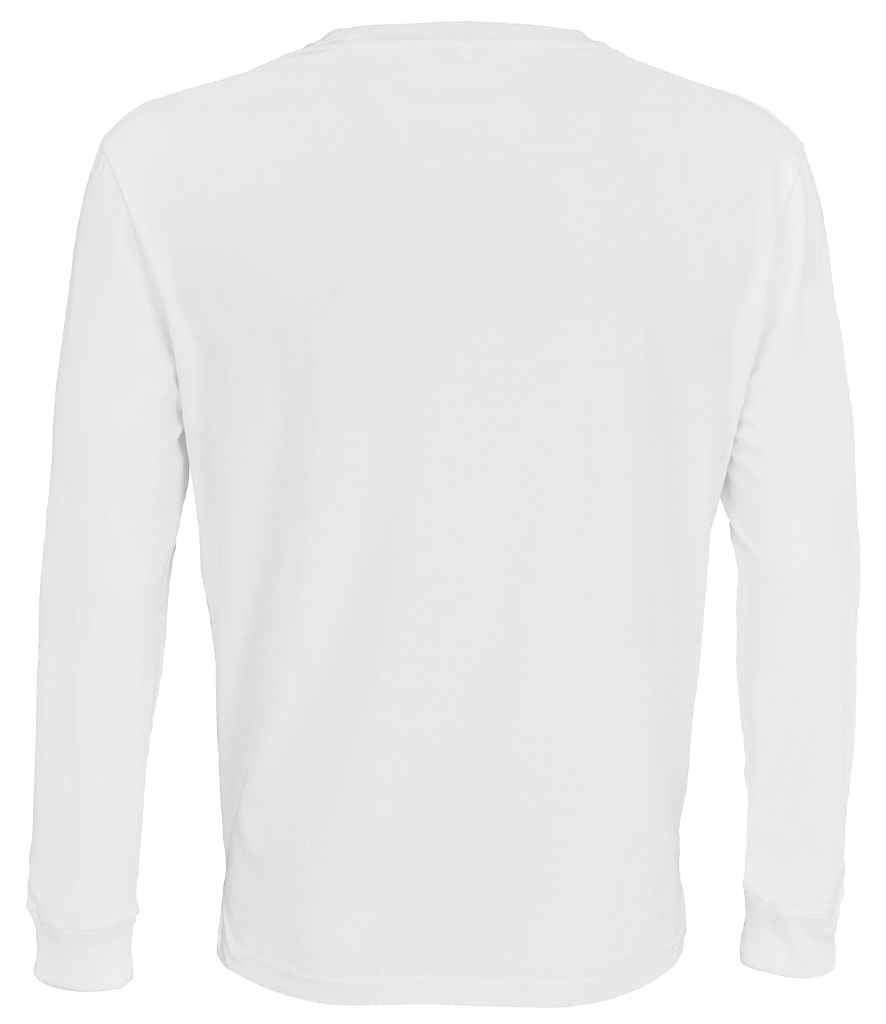 SOL'S Unisex Pioneer Long Sleeve T-Shirt | White