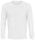 SOL'S Unisex Pioneer Long Sleeve T-Shirt | White